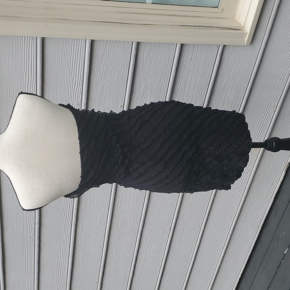 Love Notes Ruffle Bodycon Strapless Dress - Picture 4 of 10
